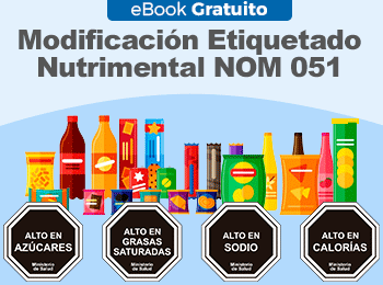 eBook Gratuito: Modificación Etiquetado Nutrimental NOM-051